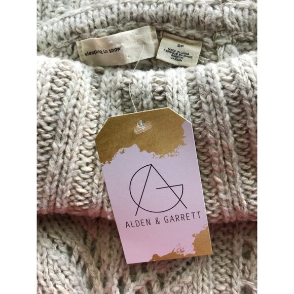 Sleeping on Snow Gray Loose Knit Turtleneck Neck Sweater, Size Small (US) - Picture 6 of 6